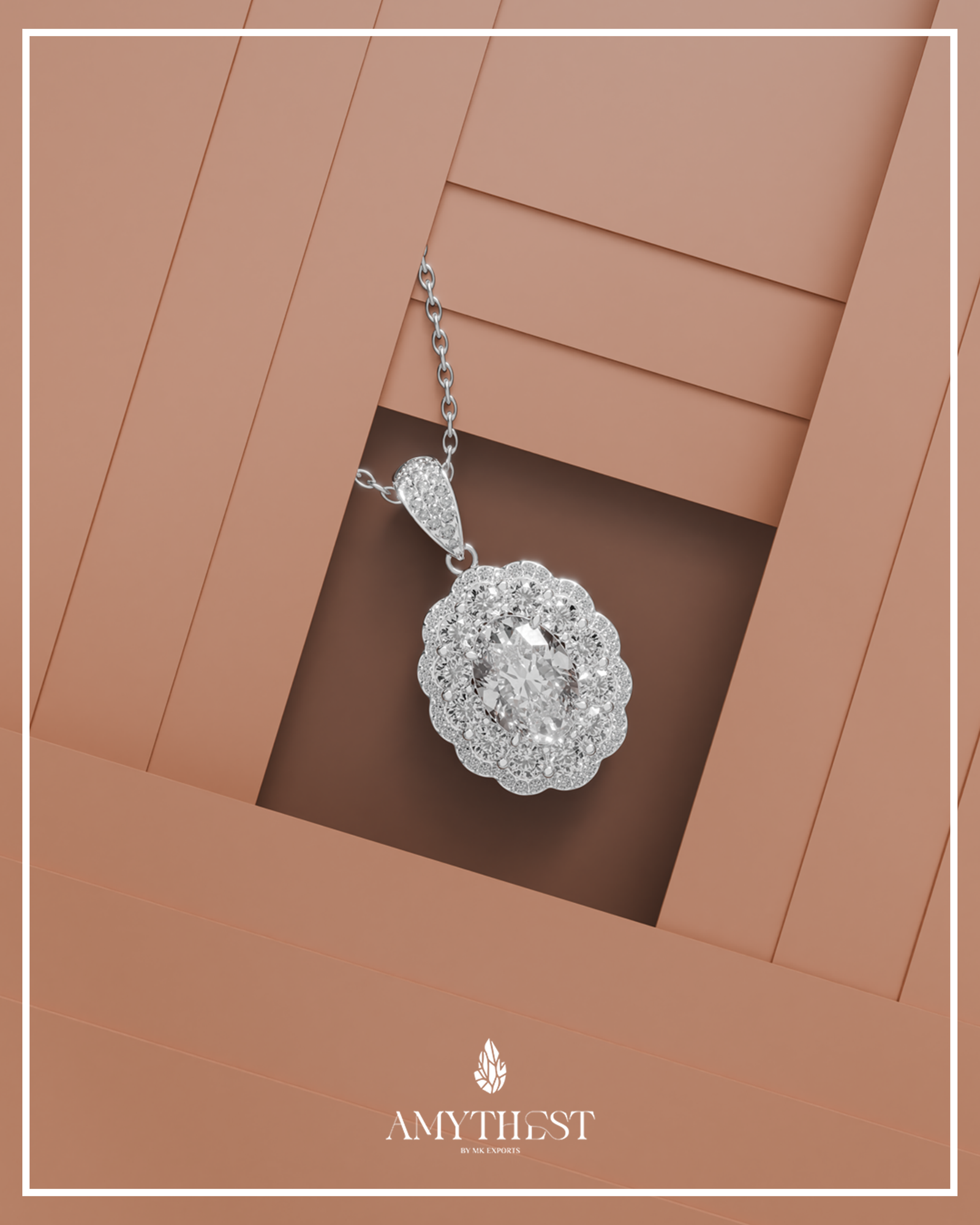Royal Bloom Pendant alternate view